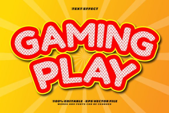 Editable Gaming Play Text Effect: A Strategic Tool for Modern Creators