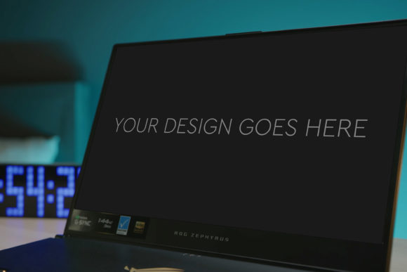 Elevate Your Design Presentations with Gaming Laptop Mockup 40