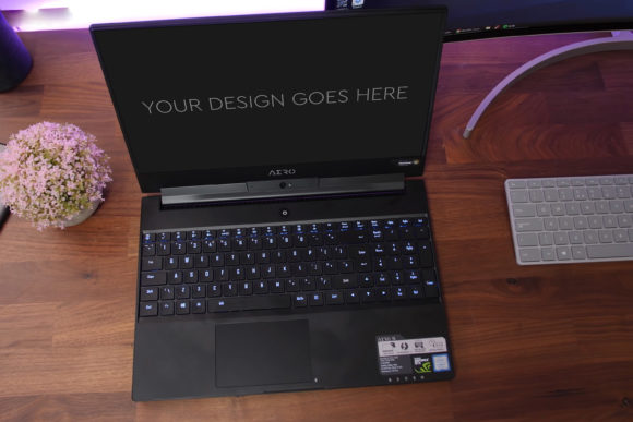 Gaming Laptop Mockup 48: An Evaluation of a Practical Presentation Asset