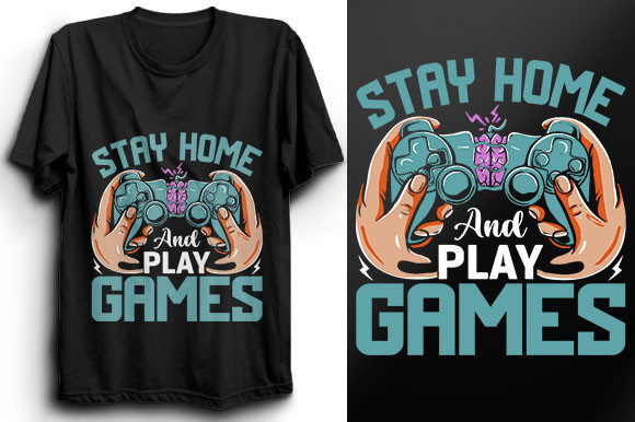 Gaming T-Shirt Design 56: Your Go-To Art for Special Occasion Merch
