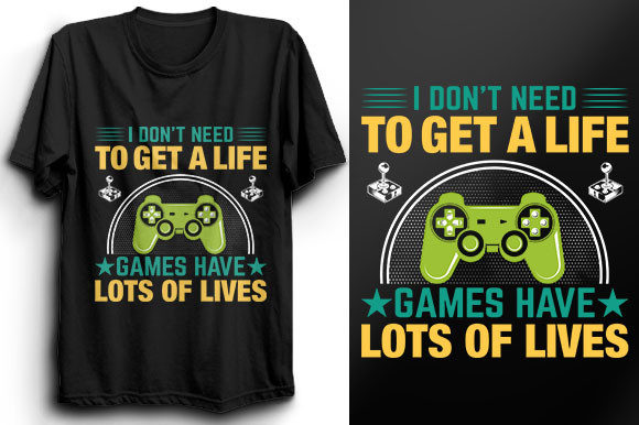 Gaming T-Shirt Design 80: A Detailed Asset Evaluation