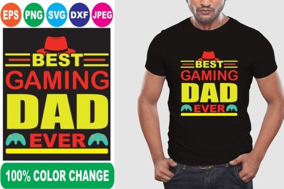 The Gaming Dad Ever T-Shirt: A Modern Design Case Study