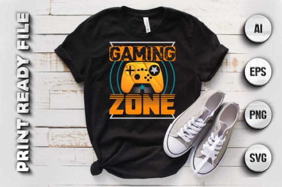 The Gaming Zone T-shirt: Where Personal Identity Meets Professional Creativity