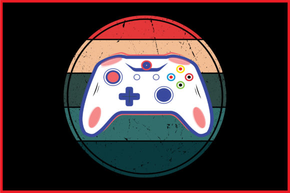 The Power of the Vintage Retro Gaming Controller Graphic