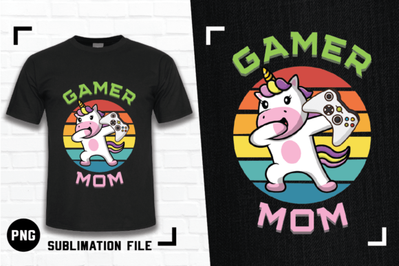 The Rise of the Digital Craft: Unpacking the Gamer Unicorn Mom Rainbow Gaming Shirt Design