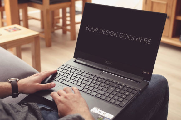 Transforming Digital Presentations with the Gaming Laptop Mockup 49