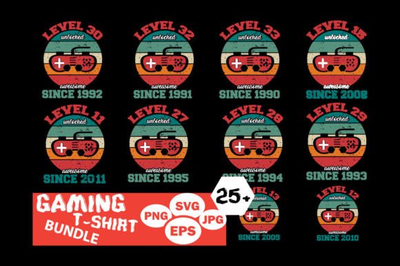 Unleash Your Gaming Style: The Ultimate Guide to Premium T-shirt Design Bundles